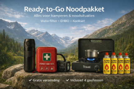 Noodpakket Ready-to-Go – Compleet & Direct Gebruiksklaar